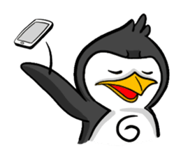 Pipo the Playboy Penguin sticker #11030585