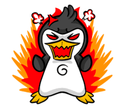 Pipo the Playboy Penguin sticker #11030587