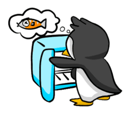 Pipo the Playboy Penguin sticker #11030596