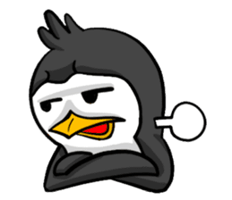 Pipo the Playboy Penguin sticker #11030599