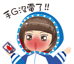 Miss Rose with canine tooth sticker #11046485