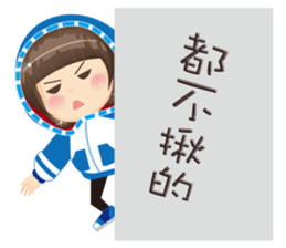 Miss Rose with canine tooth sticker #11046486