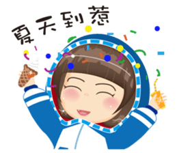 Miss Rose with canine tooth sticker #11046491