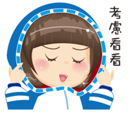 Miss Rose with canine tooth sticker #11046492