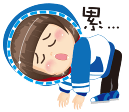 Miss Rose with canine tooth sticker #11046493