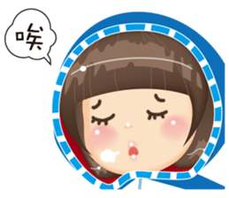 Miss Rose with canine tooth sticker #11046497