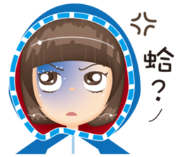 Miss Rose with canine tooth sticker #11046506