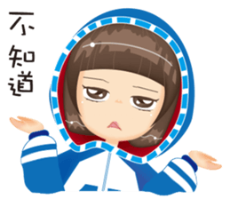 Miss Rose with canine tooth sticker #11046507