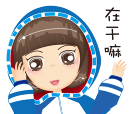 Miss Rose with canine tooth sticker #11046511