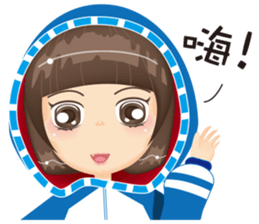 Miss Rose with canine tooth sticker #11046514