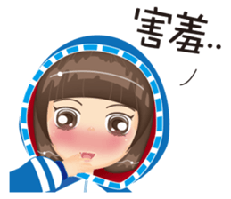 Miss Rose with canine tooth sticker #11046519