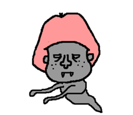 ugly head sticker #11057931