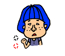 ugly head sticker #11057943