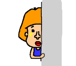 ugly head sticker #11057965