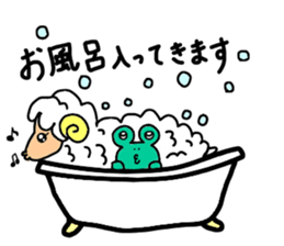 Short sleeved Frog sticker #11158915