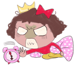 The runny nose princess sticker #11178746
