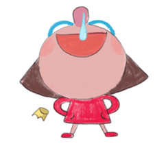 The runny nose princess sticker #11178755