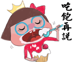 The runny nose princess sticker #11178776