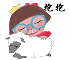 The runny nose princess sticker #11178780