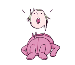 Sticker of an animal and hamster rabbit sticker #11180112