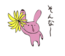 Sticker of an animal and hamster rabbit sticker #11180118