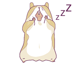 Sticker of an animal and hamster rabbit sticker #11180130