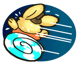 Jerokee the Bunny & Cheese the Rat. sticker #11225727