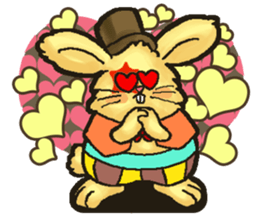 Jerokee the Bunny & Cheese the Rat. sticker #11225728