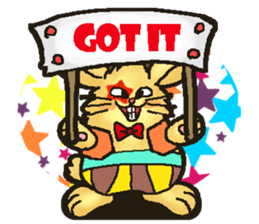 Jerokee the Bunny & Cheese the Rat. sticker #11225737