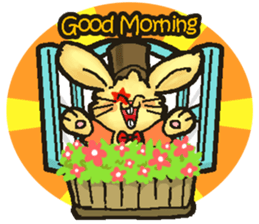 Jerokee the Bunny & Cheese the Rat. sticker #11225742