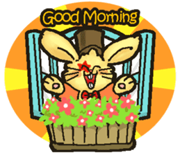 Jerokee the Bunny & Cheese the Rat. sticker #11225742