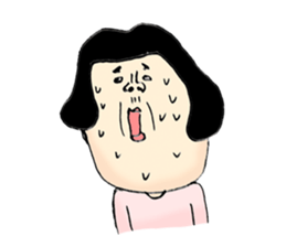 very cute girl sticker sticker #11231203