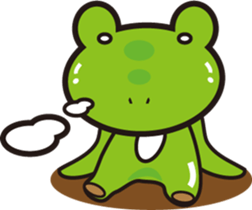 Attitude to life for four frog sticker #11262500