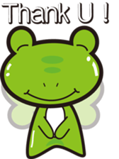 Attitude to life for four frog sticker #11262509
