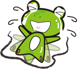 Attitude to life for four frog sticker #11262510