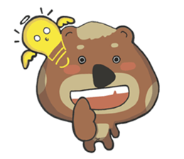 Amnesia Bear sticker #11279665