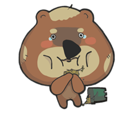 Amnesia Bear sticker #11279666