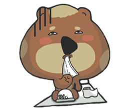 Amnesia Bear sticker #11279668