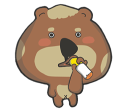 Amnesia Bear sticker #11279676