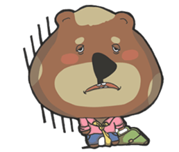 Amnesia Bear sticker #11279677