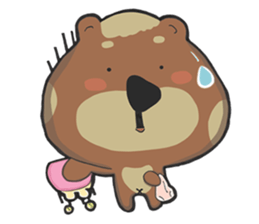 Amnesia Bear sticker #11279685