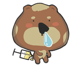 Amnesia Bear sticker #11279686