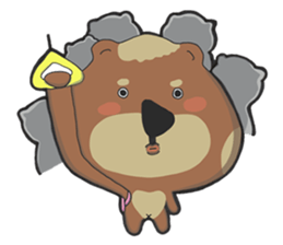 Amnesia Bear sticker #11279687