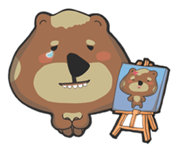Amnesia Bear sticker #11279702