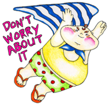 Cute Baby in Costume sticker #11307664