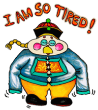 Cute Baby in Costume sticker #11307672