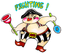 Cute Baby in Costume sticker #11307680