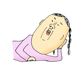 very very cute girl's sticker sticker #11437287