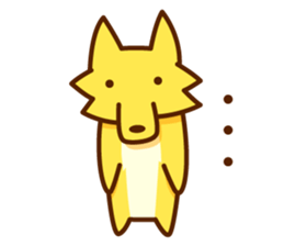 kitsunekko fox sticker sticker #11510171