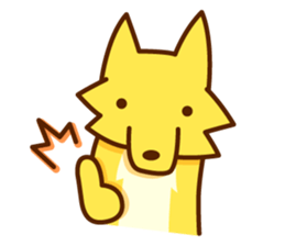 kitsunekko fox sticker sticker #11510175